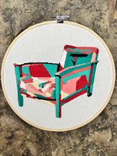 Load image into Gallery viewer, 8” Eviction Chair Embroidery Hoop
