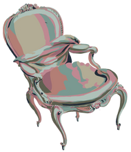 Load image into Gallery viewer, Vinyl Sticker - Upholstery Chair
