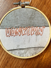 Load image into Gallery viewer, 4&quot; Hankerin&#39; Wood Grain - Southern-Isms Embroidery Hoop
