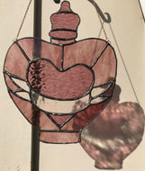Stained Glass Amortentia Love Potion Bottle