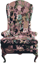 Load image into Gallery viewer, Vinyl Sticker - Shane’s Thinking Chair - Small/ light Colors
