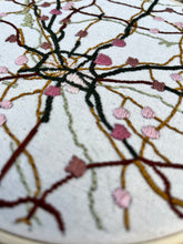 Load image into Gallery viewer, 8 inch Atlanta, GA Roads &amp; Highways Hand-Embroidered Map
