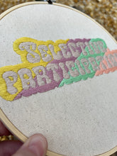 Load image into Gallery viewer, 8&quot; Selective Participation Hand-Embroidered Hoop
