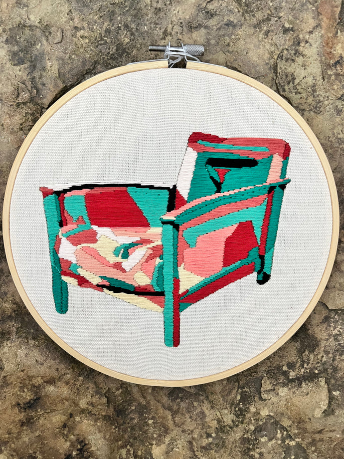 8” Eviction Chair Embroidery Hoop